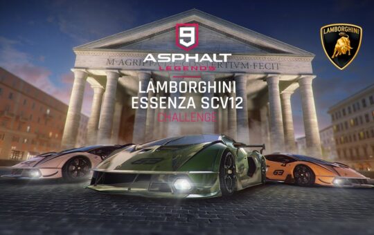 Lamborghini Essenza SCV12 trên điện thoại