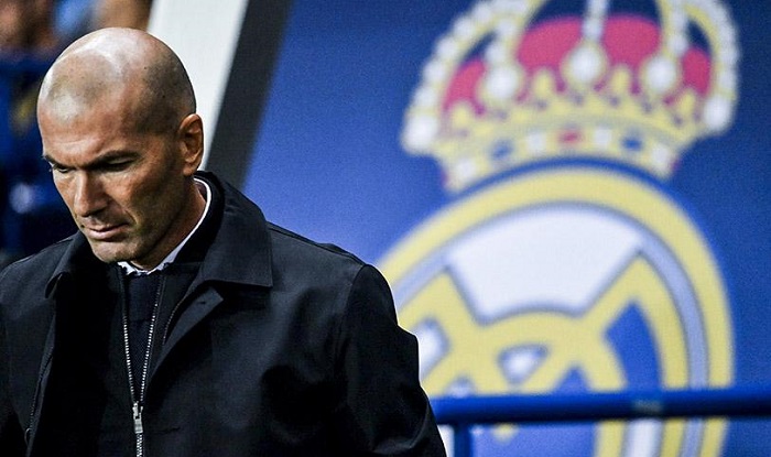 HLV Zidane không còn nhiều hy vọng vào khả năng vươn tầm của Real Madrid
